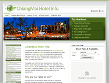 Tablet Screenshot of chiangmai-hotel.info